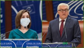 LIVE // Declarație de presă susținută de Președintele RFG, Frank-Walter Steinmeier și Președintele Republicii Moldova, Maia Sandu